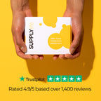 Supply Life food intolerance test rated 4.9 out of 5 stars on Trustpilot based on over 1,400 customer reviews
